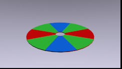 double up conducting and neutral fins in each layer