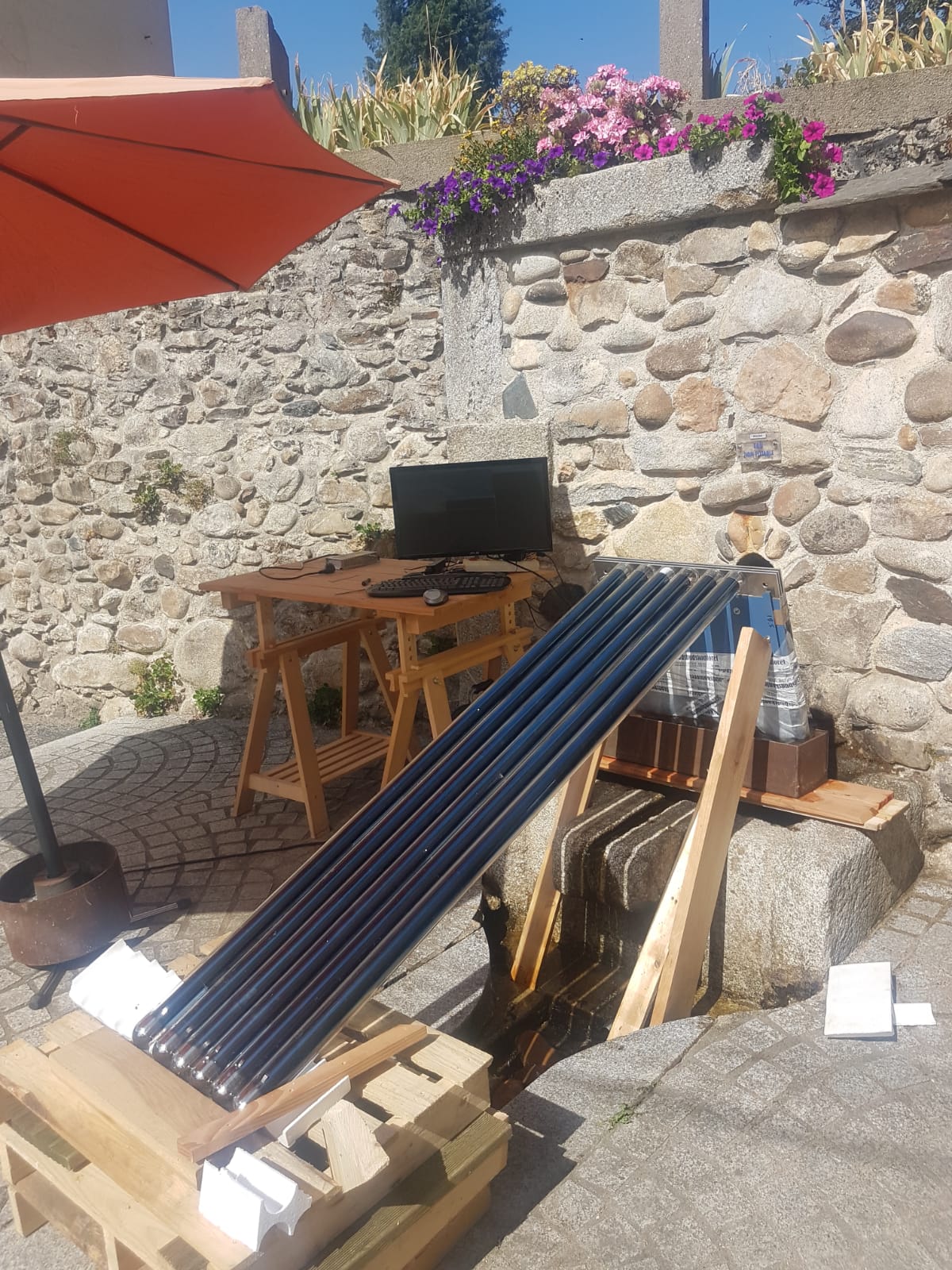 GREC V2 Experimental Solar Setup